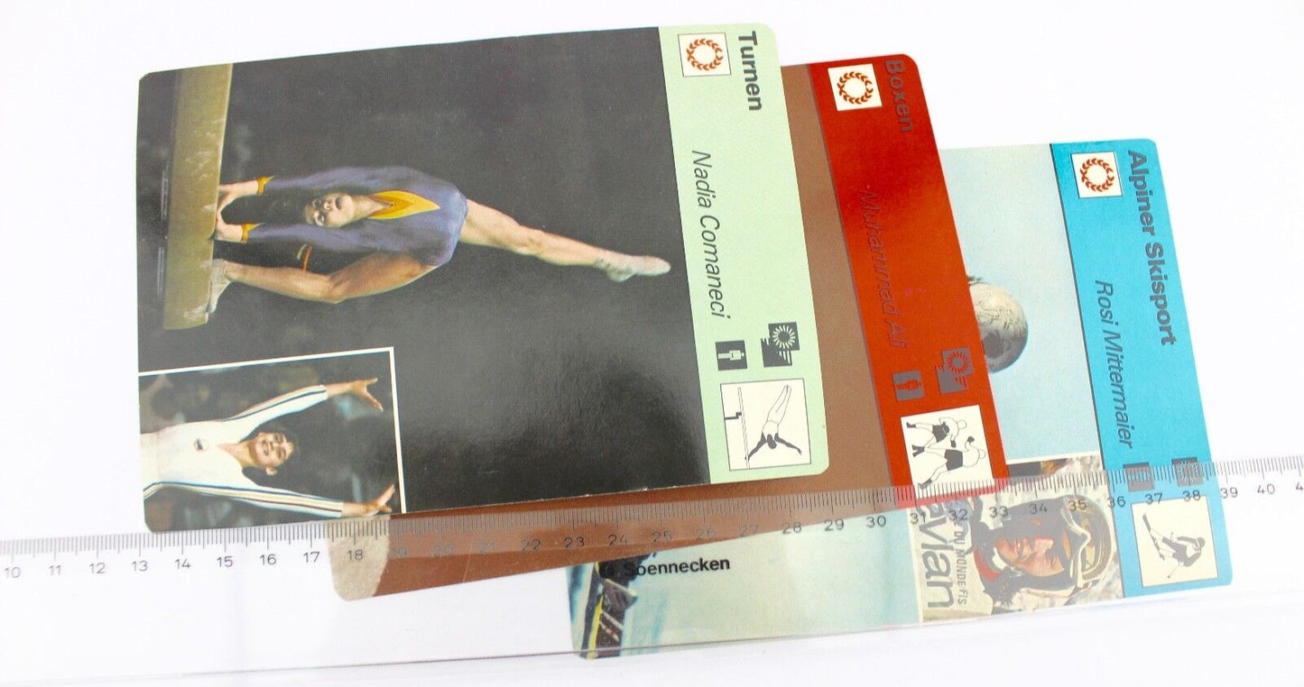 Editions Rencontre S.A. Lausanne 1977 " Boxen Turnen Skisport " Ali Mittermaier - Antikhandel-Stuttgart