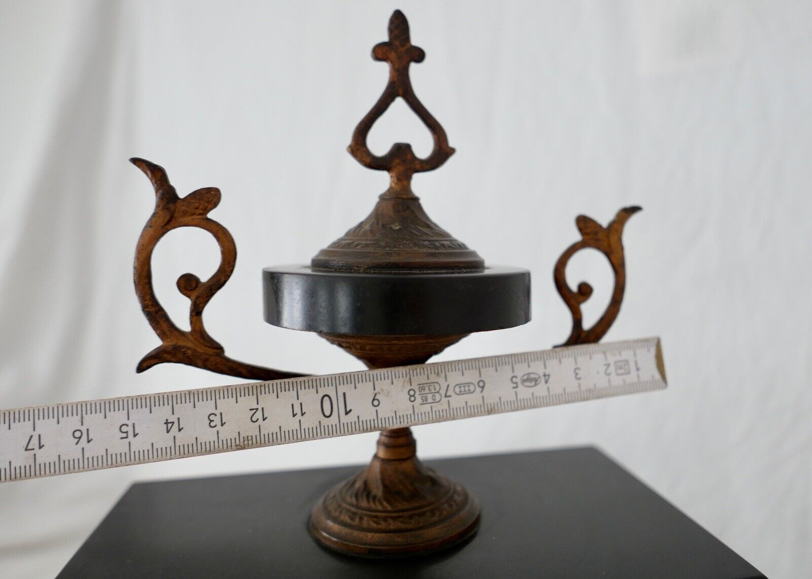 Antike Pendule Stockuhr Kaminuhr Regule Frankreich HORLOGERIE DE PARIS HB - Antikhandel-Stuttgart