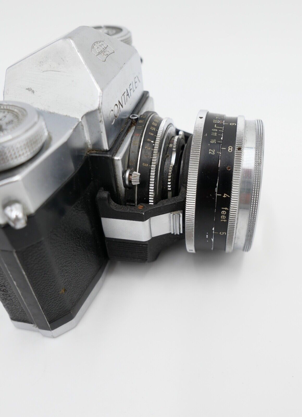 ZEISS Ikon Stuttgart Contaflex Synchro Compur Tessar - Antikhandel-Stuttgart