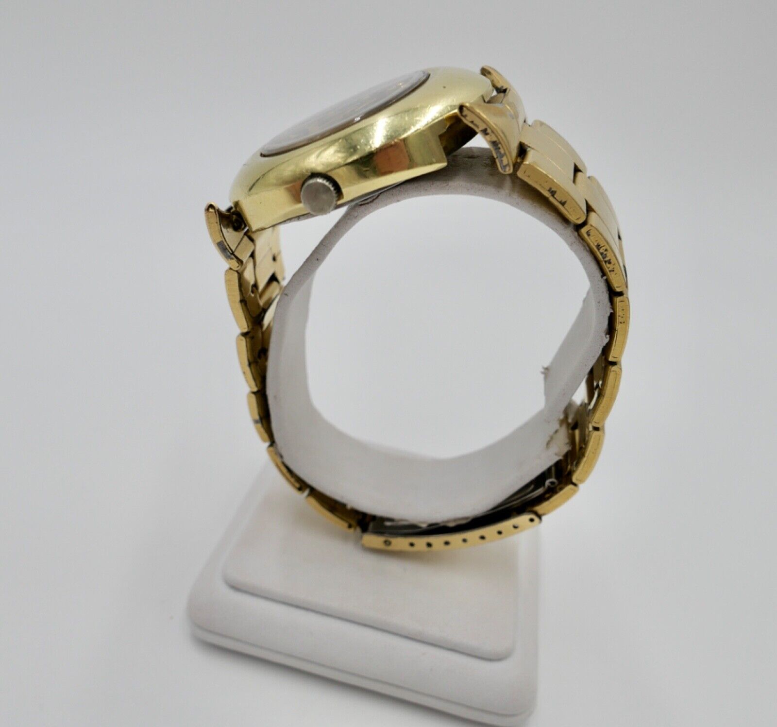 ORFINA " Golden Flame " Automatic Herren Armbanduhr Gold 40,2 mm ETA 2790 - Antikhandel-Stuttgart