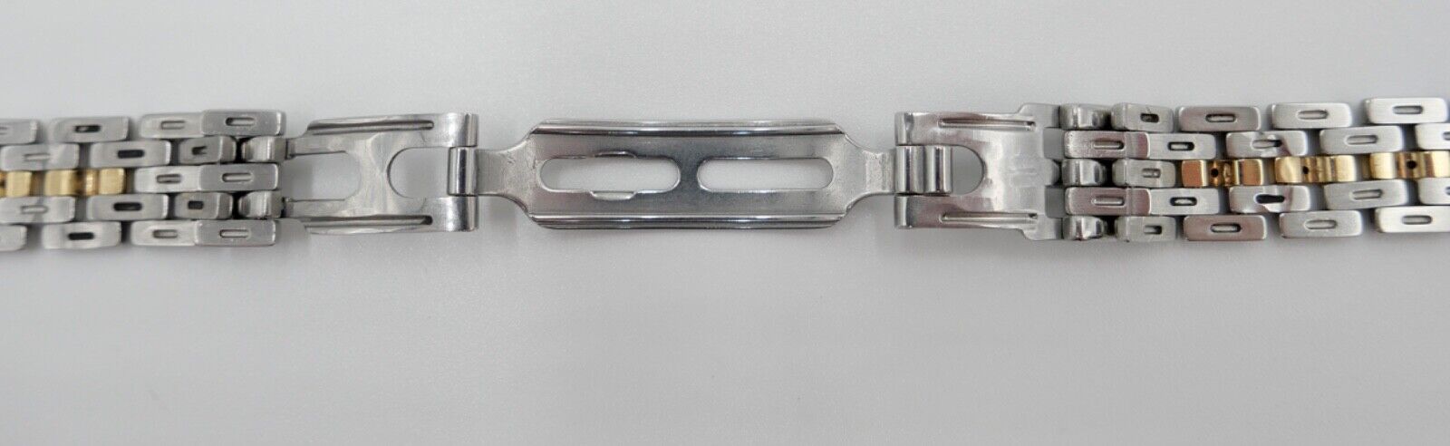 Vintage Cartier Panthere Brillanten Stahl / Gold 12 mm Armband Damen Bracelet - Antikhandel-Stuttgart