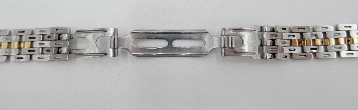 Vintage Cartier Panthere Brillanten Stahl / Gold 12 mm Armband Damen Bracelet - Antikhandel-Stuttgart