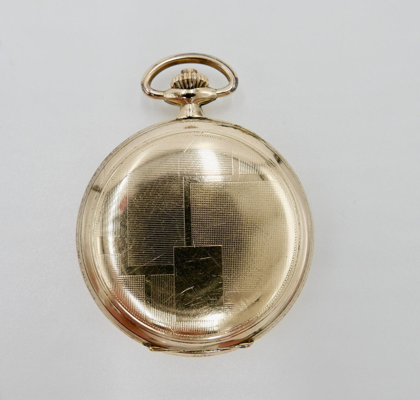 CHRONOMETRE Savonette Taschenuhr Ø 44mm vergoldet BAYARD Ritter - Antikhandel-Stuttgart