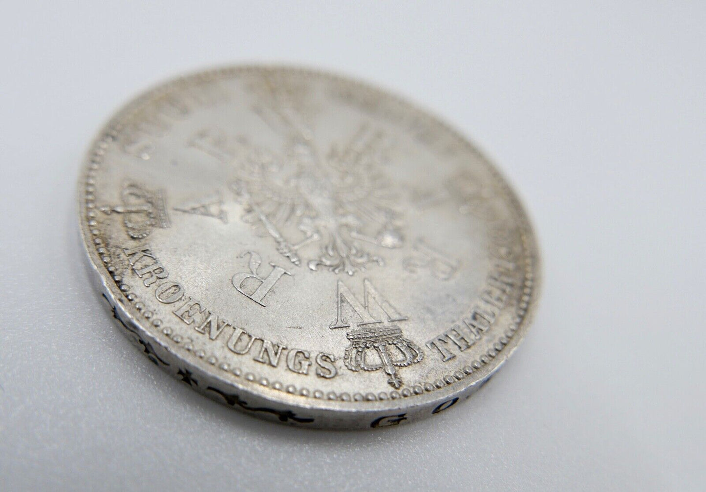 1 Taler Thaler Preußen Wilhelm I. 1861 Silber Vereinstaler in ss-vz - Antikhandel-Stuttgart