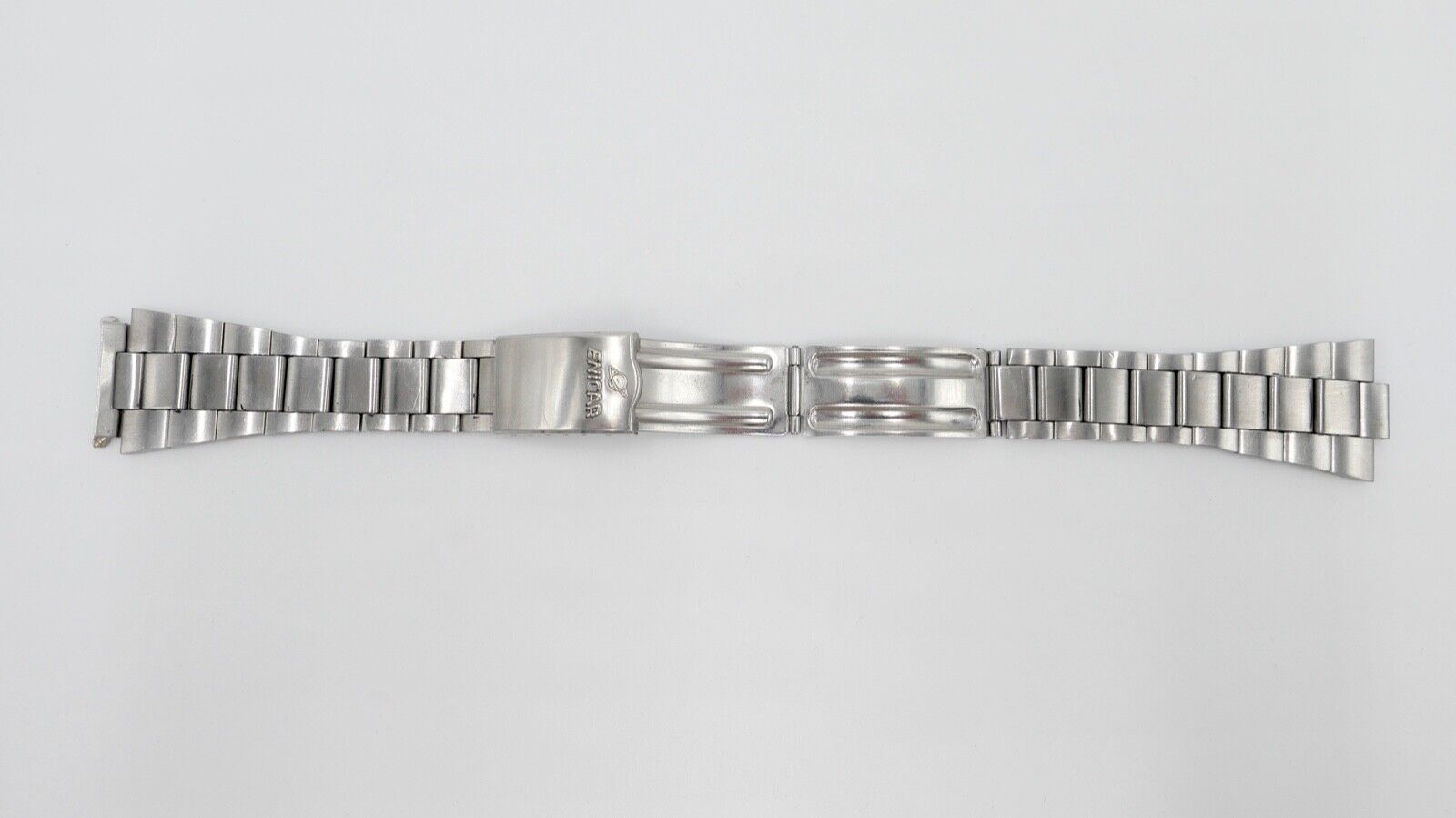 Altes ENICAR Edelstahlband 20 mm Uhrenband Vintage - Antikhandel-Stuttgart