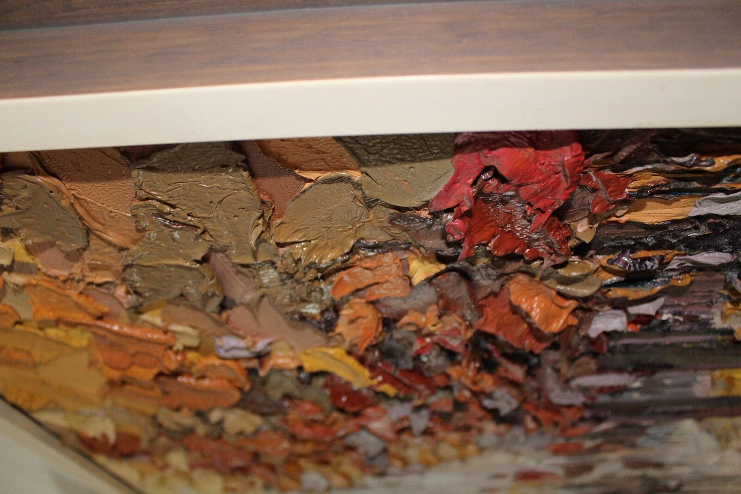 Balcke Arwed 1978 Berlin " Motiv Reiter " 80x70cm Spachtel / Technik Gemälde - Antikhandel-Stuttgart