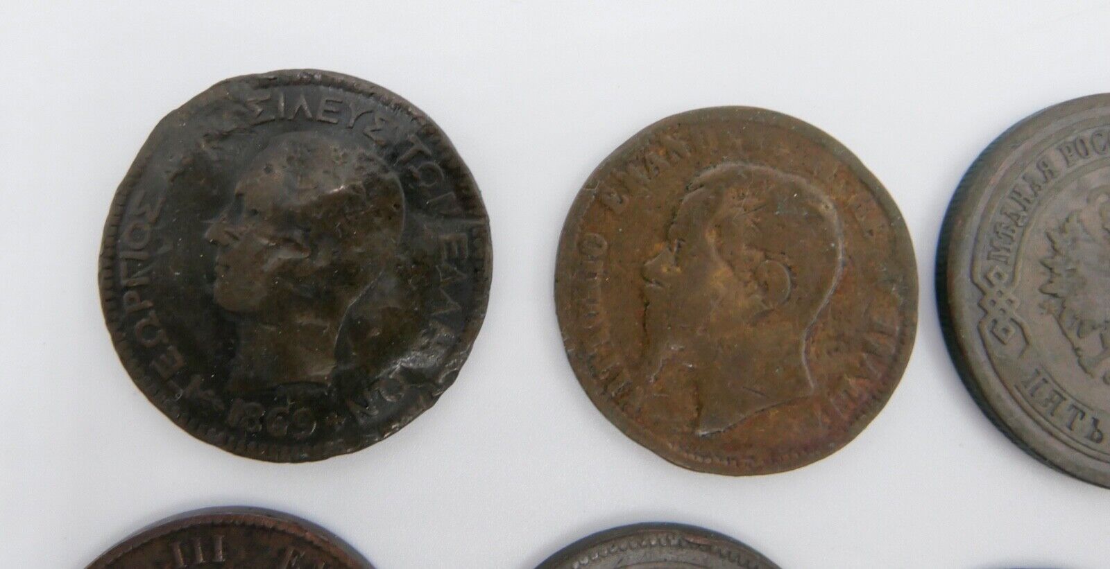 antike Münzen Griechenland Italien Frankreich Russland Finnland - Antikhandel-Stuttgart