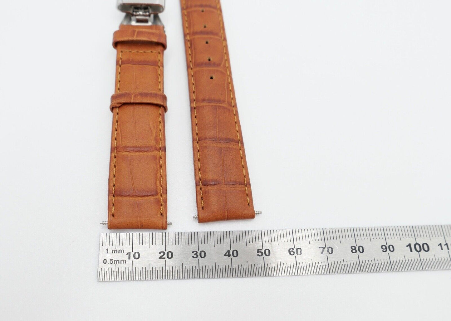 NEU NEUwertig Uhrenband für Mercedes Benz 18mm Faltschließe Leder - Antikhandel-Stuttgart