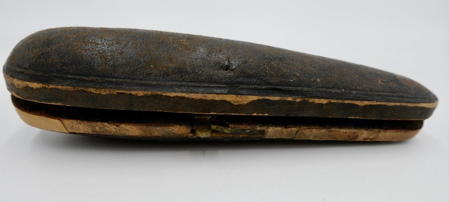 Alte Antike Meerschaumpfeife Bernstein C.G.K. Stuttgart Pipa Pipe Pfeife im Etui - Antikhandel-Stuttgart