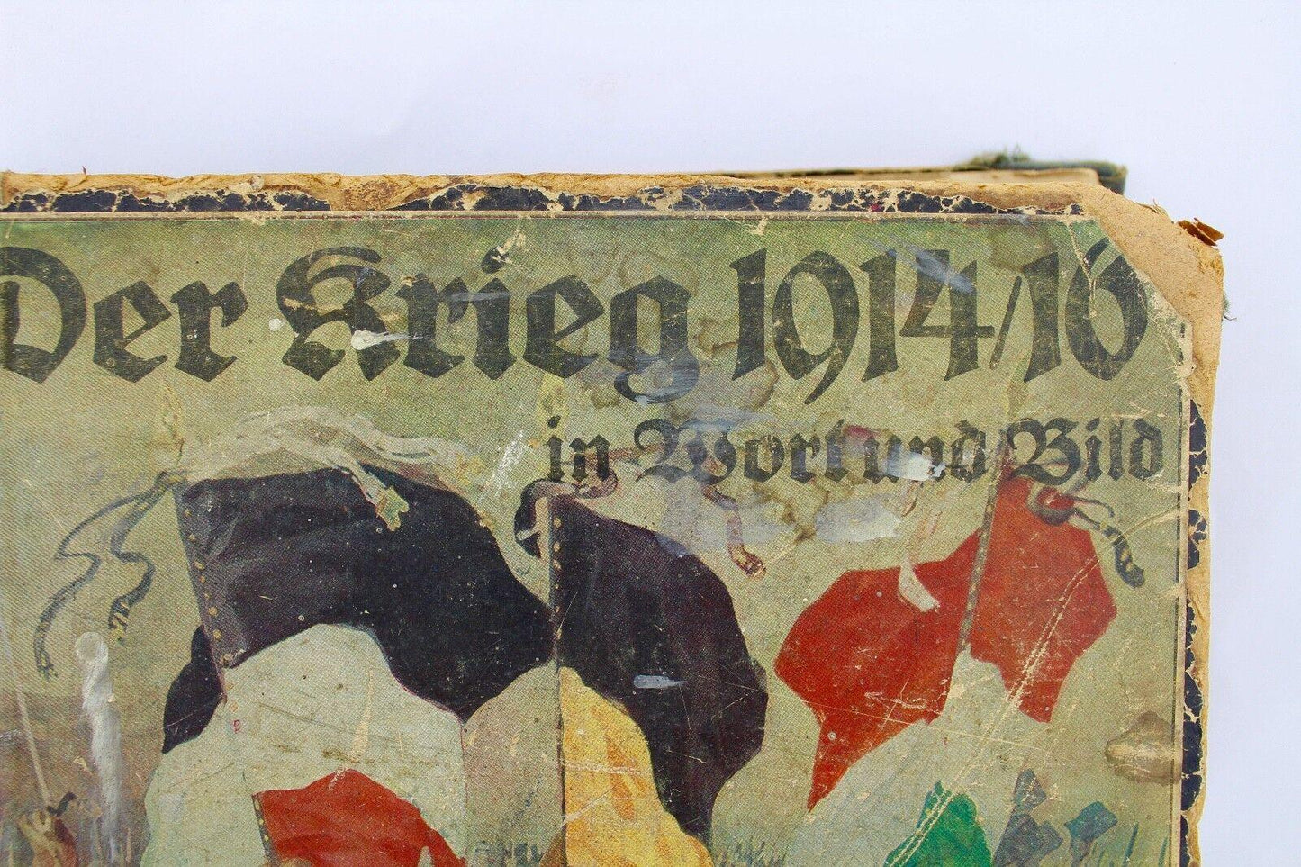 " Der Krieg " in Wort und Bild 1914-1916 Verlagshaus Bong & Co Militaria Buch - Antikhandel-Stuttgart