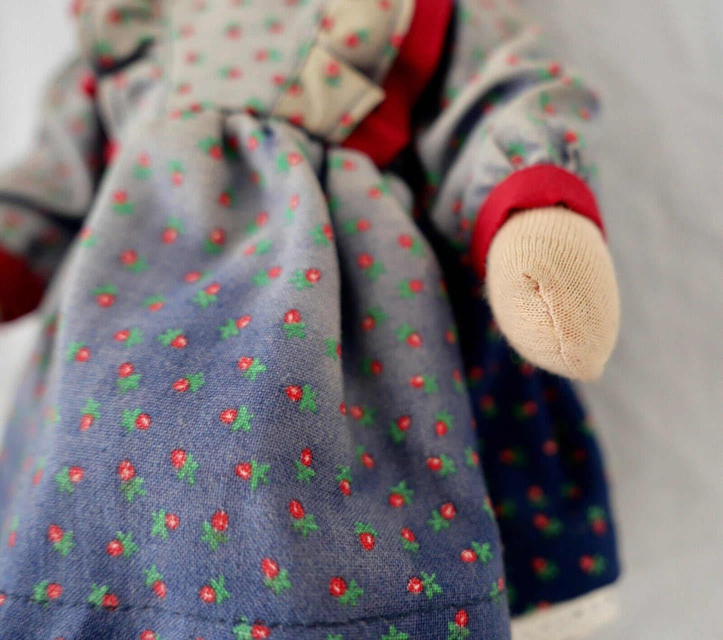 Alte Käthe Kruse Puppe verm. BETTINA Kaethe 26 cm Däumlinchen Braune Augen Zopf - Antikhandel-Stuttgart