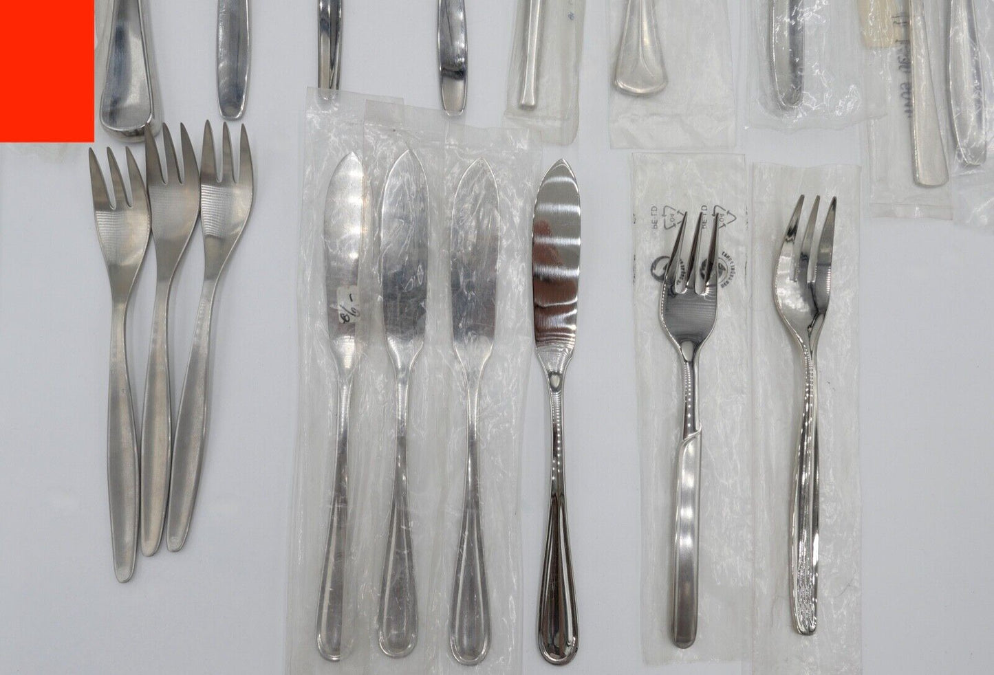 - NEU - OVP - 31 Teile WMF Cromargan Fischbesteck Kinderlöffel Speißeschieber - Antikhandel-Stuttgart