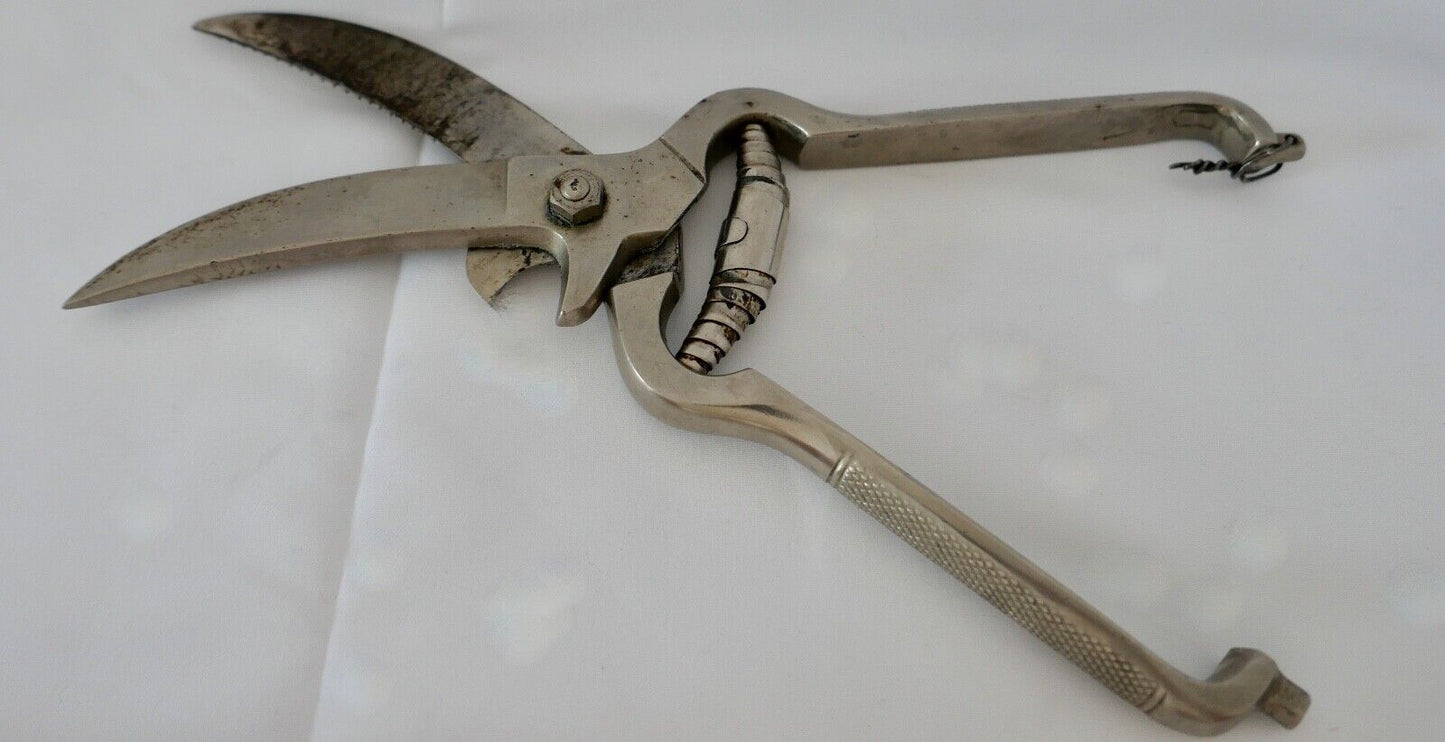 Geflügelschere " Adler " 1930-40er Jahre 2.WK WW Knochenmulde Adlerkopf - Antikhandel-Stuttgart