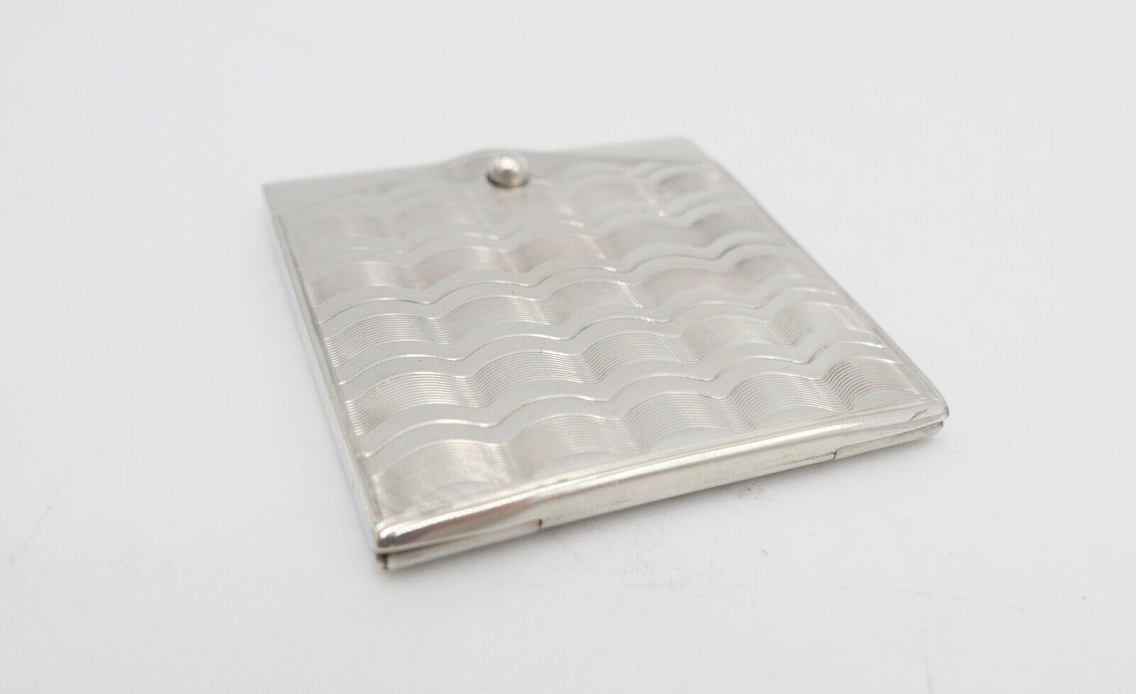 um 1930 Streichholzetui 835 Silber 32,8 Gr Silberetui Marianne Gravur - Antikhandel-Stuttgart