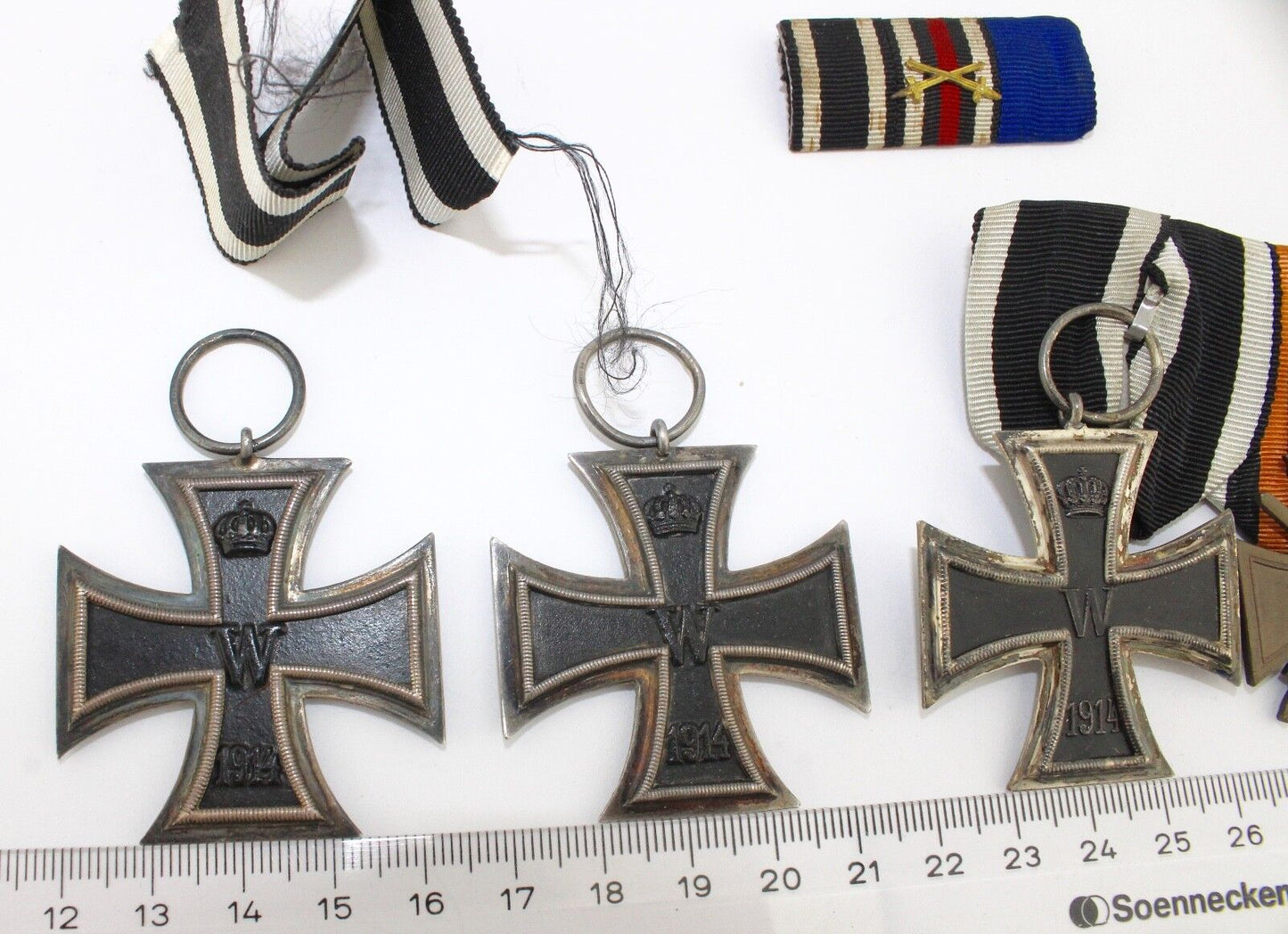3x Eisernes Kreuz 2. Klasse EK2 WW1 WK Iron Cross Orden BADGE MEDAL KO - WILM - Antikhandel-Stuttgart