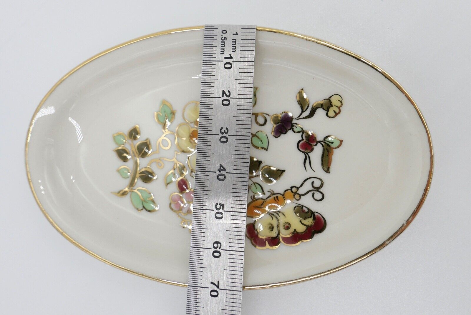 ZSOLNAY PECS 9260/026 HAMUTÁL Gold Ungarn Hungary porcelain Porzellan 11,5 cm - Antikhandel-Stuttgart