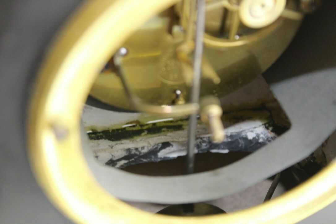 Antike Pendule Stockuhr Kaminuhr Regule Frankreich HORLOGERIE DE PARIS HB - Antikhandel-Stuttgart