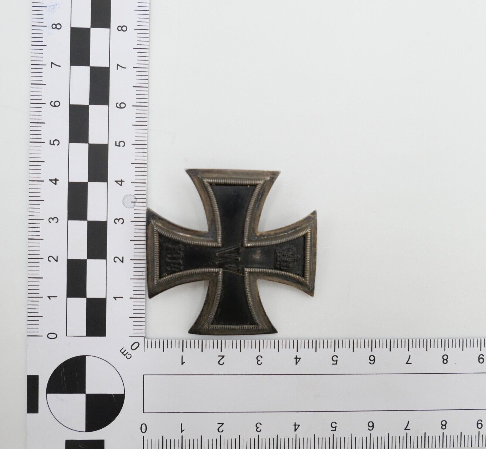 Selten Eisernes Kreuz EK1 1914 Deutsches Reich 1. WK Silber 800 KMST DRGM - Antikhandel-Stuttgart