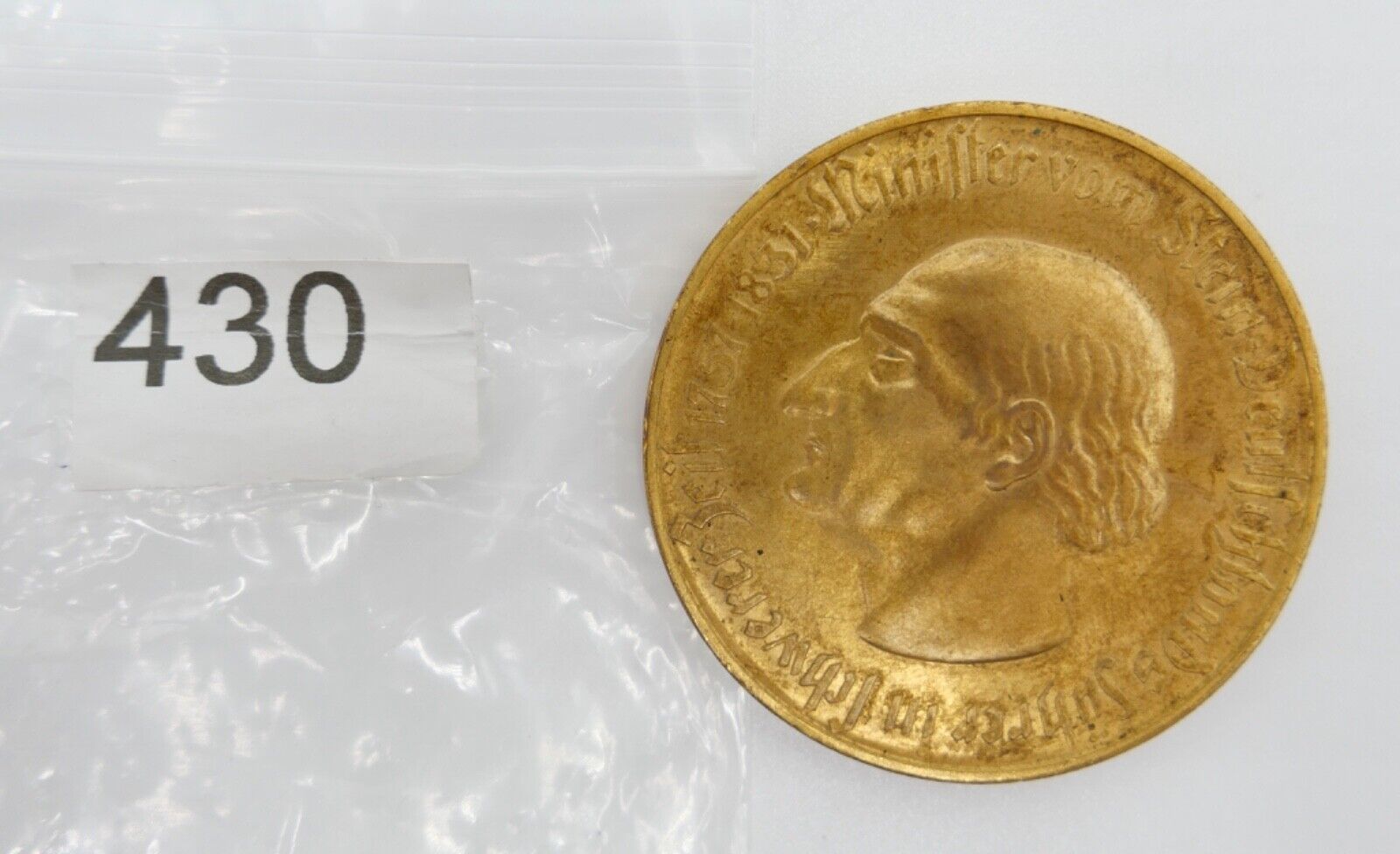 Notgeld 10000 Mark 1923 Freiherr vom Stein Provinz Westfalen - Antikhandel-Stuttgart