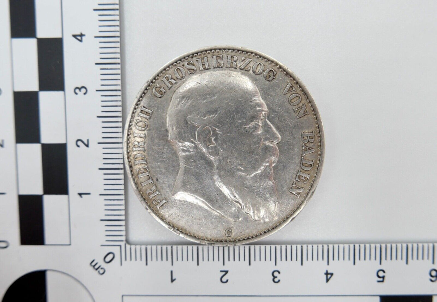 5 Mark Silbermünze Friedrich I. 1902 G Jäger J. 33 Baden 1852-1907 - Antikhandel-Stuttgart