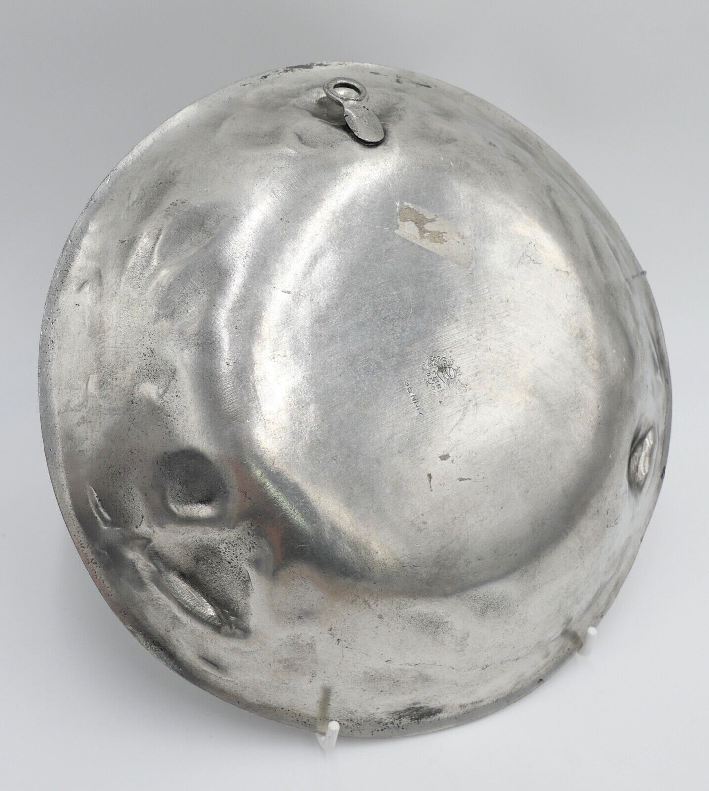 Zinn Teller Ø 25 cm 0,81 Kg Weinreben Trauben Getreide Wandteller Ritter 1766 OG - Antikhandel-Stuttgart