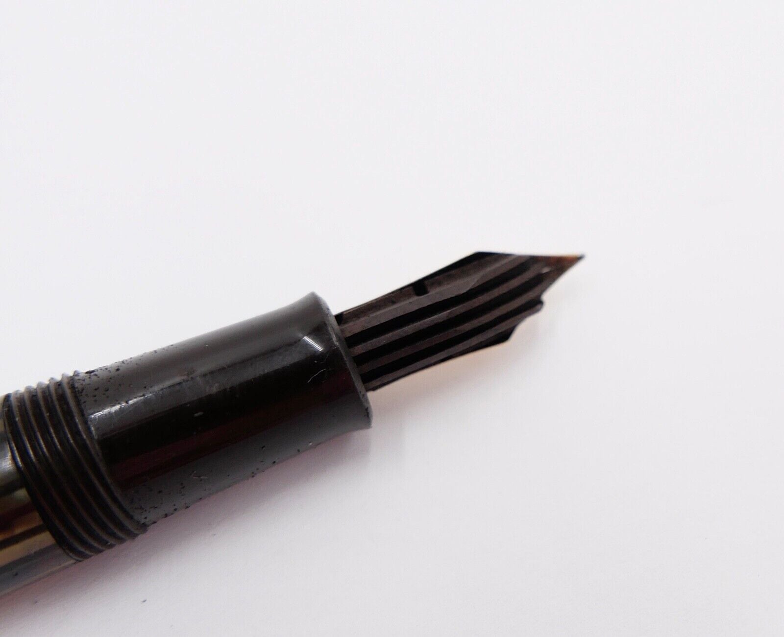 PELIKAN 400 Füller 585 / 14Ct Goldfeder Kolbenfüller Schildpatt M - Antikhandel-Stuttgart