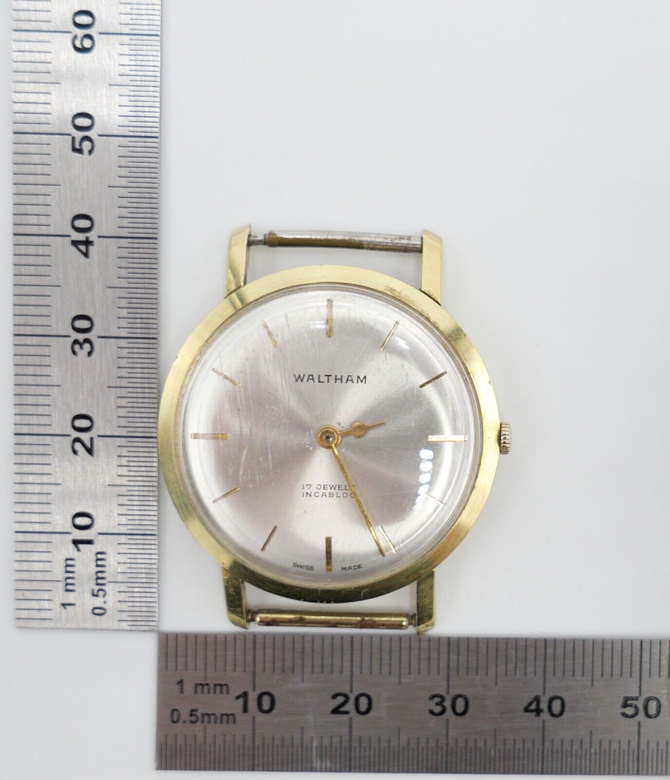 Waltham 1021-31 USA 1960er Jahre Herrenuhr Ø 34 mm HANDAUFZUG - Antikhandel-Stuttgart