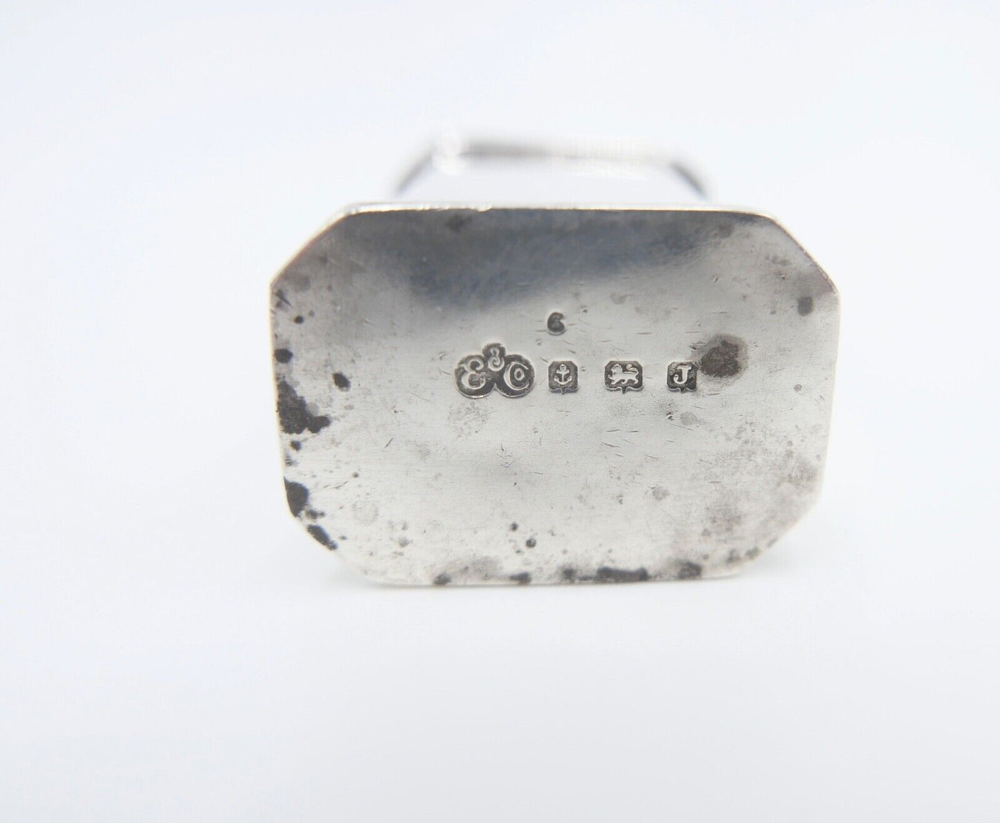 1933 Elkington & Co. E&Co. Salzstreuer 925 Sterlingsilber aus Birmingham England - Antikhandel-Stuttgart