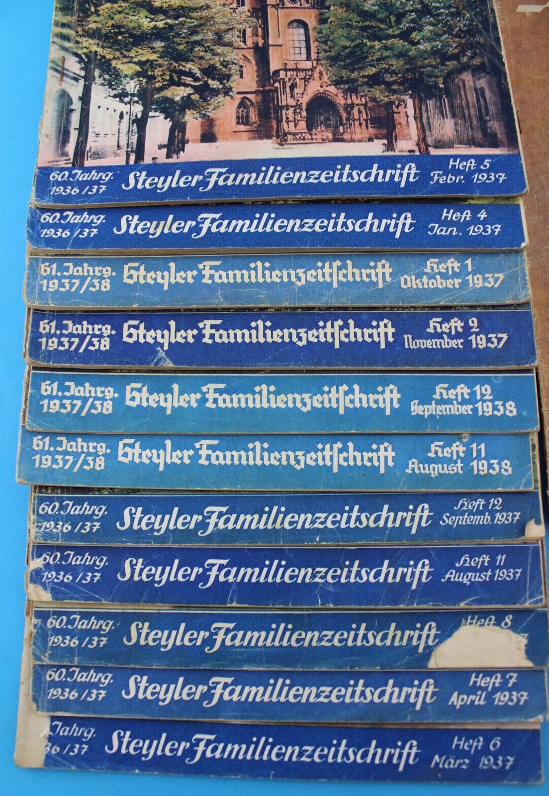 29x STADT GOTTES 1936-1940 Katholische Illustrierte Familienzeitschrift STYLER - Antikhandel-Stuttgart