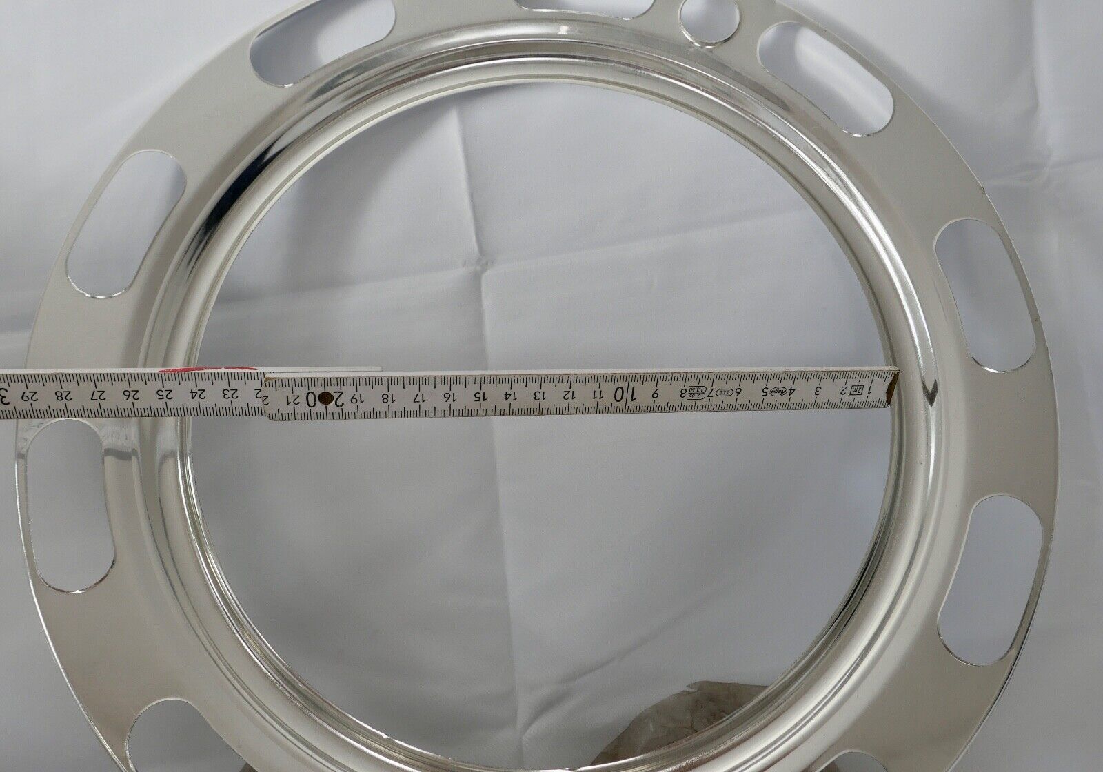 1 Satz DAF Blendenringe Radblenden NEU wheel covers Chrom Radkappen Aluminium - Antikhandel-Stuttgart