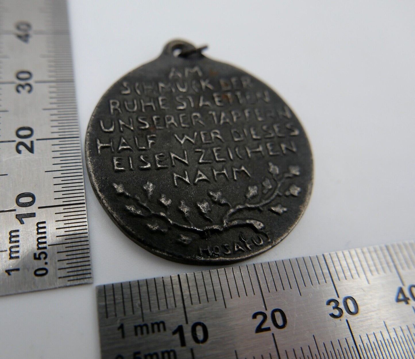 Medaille " Ich hatte einen Kameraden " 1.WK 1914/1918 Gußmedaille Trauermedaille - Antikhandel-Stuttgart