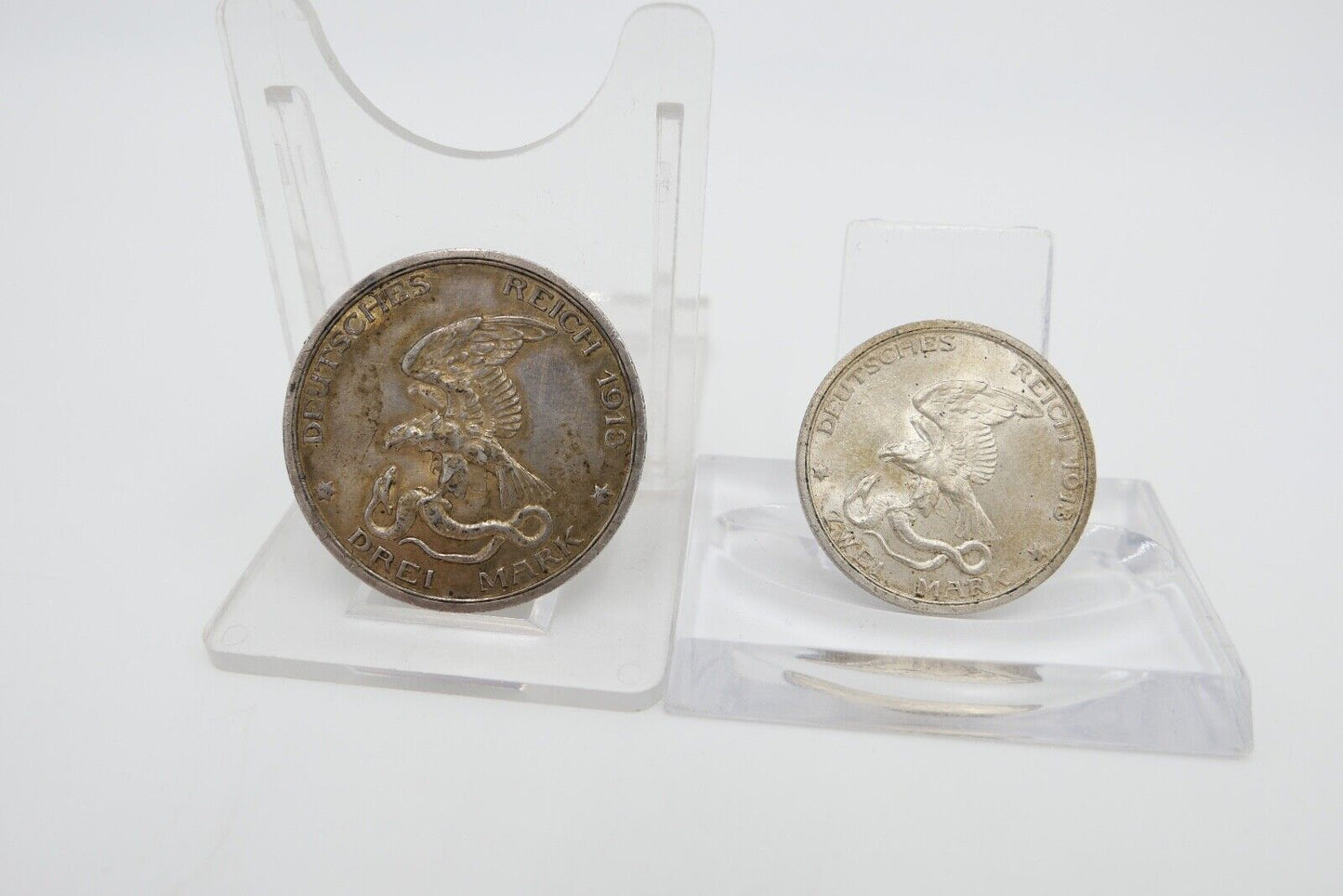 2 & 3 Mark Jäger J.109 & 110 Preussen Befreiungskriege Befreiungskampf Silber - Antikhandel-Stuttgart