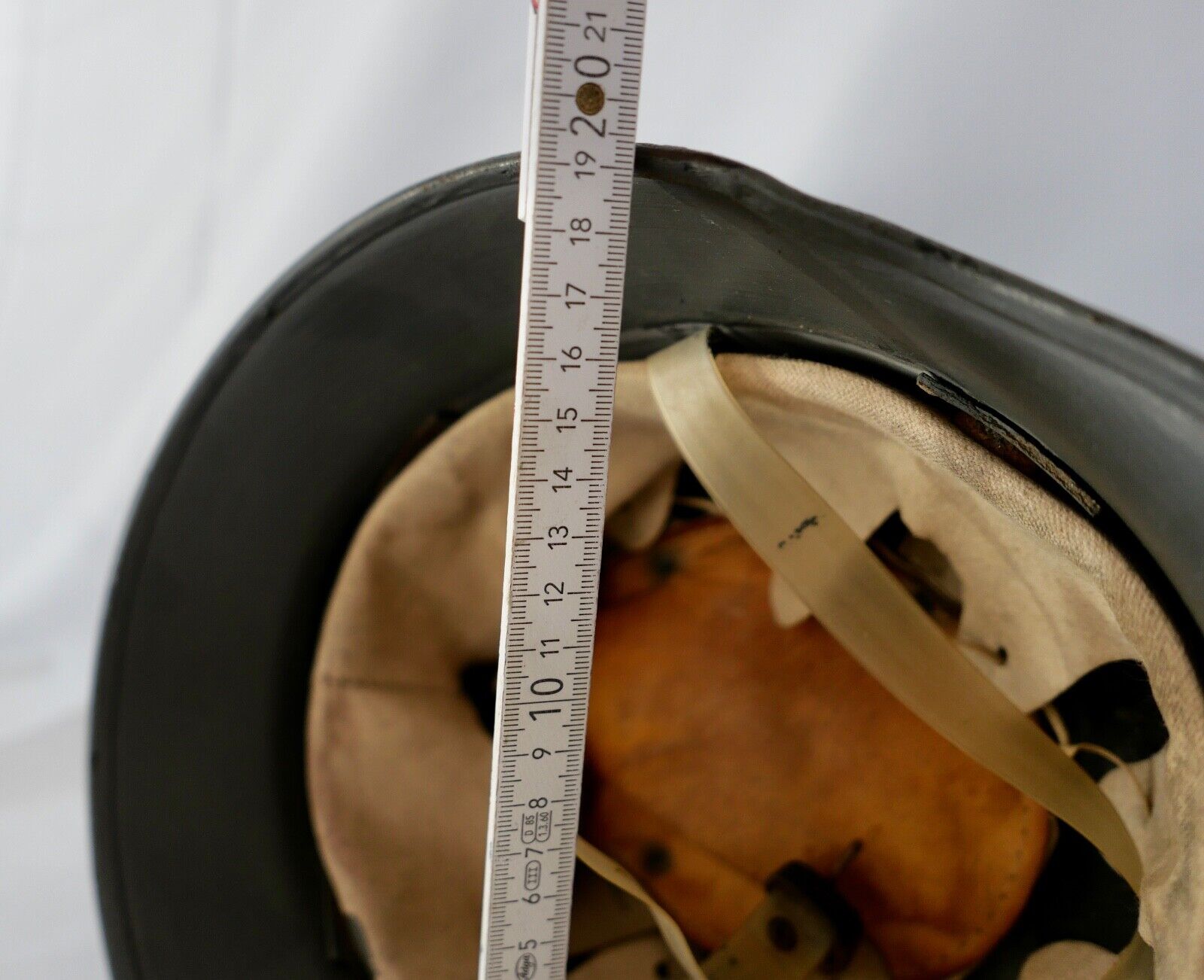 Stahlhelm Feuerwehr WK2 WW2 German 3. Reich - Antikhandel-Stuttgart