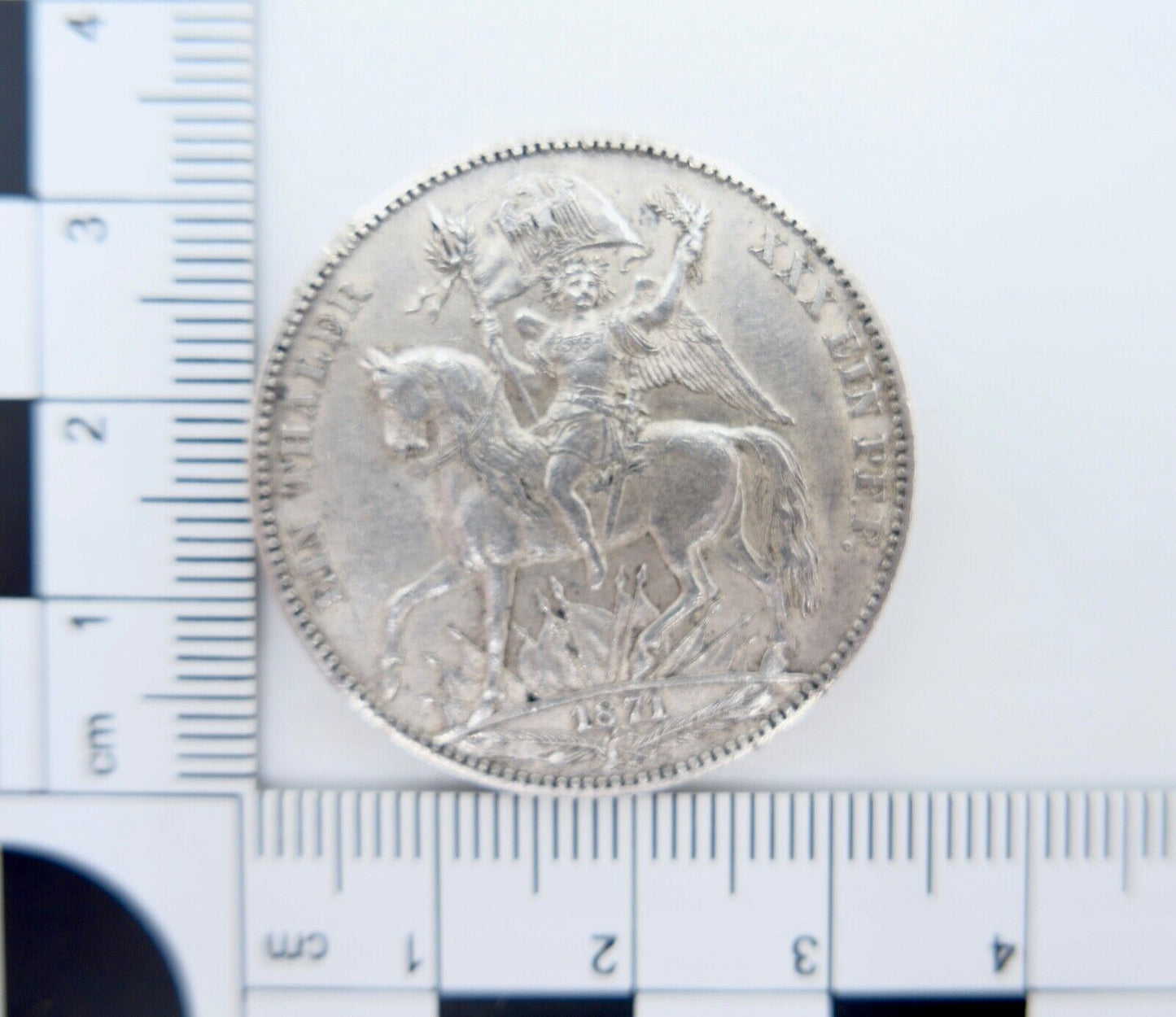 1 Taler Thaler Johann König von Sachsen 1871 B ss-vz Silber - Antikhandel-Stuttgart