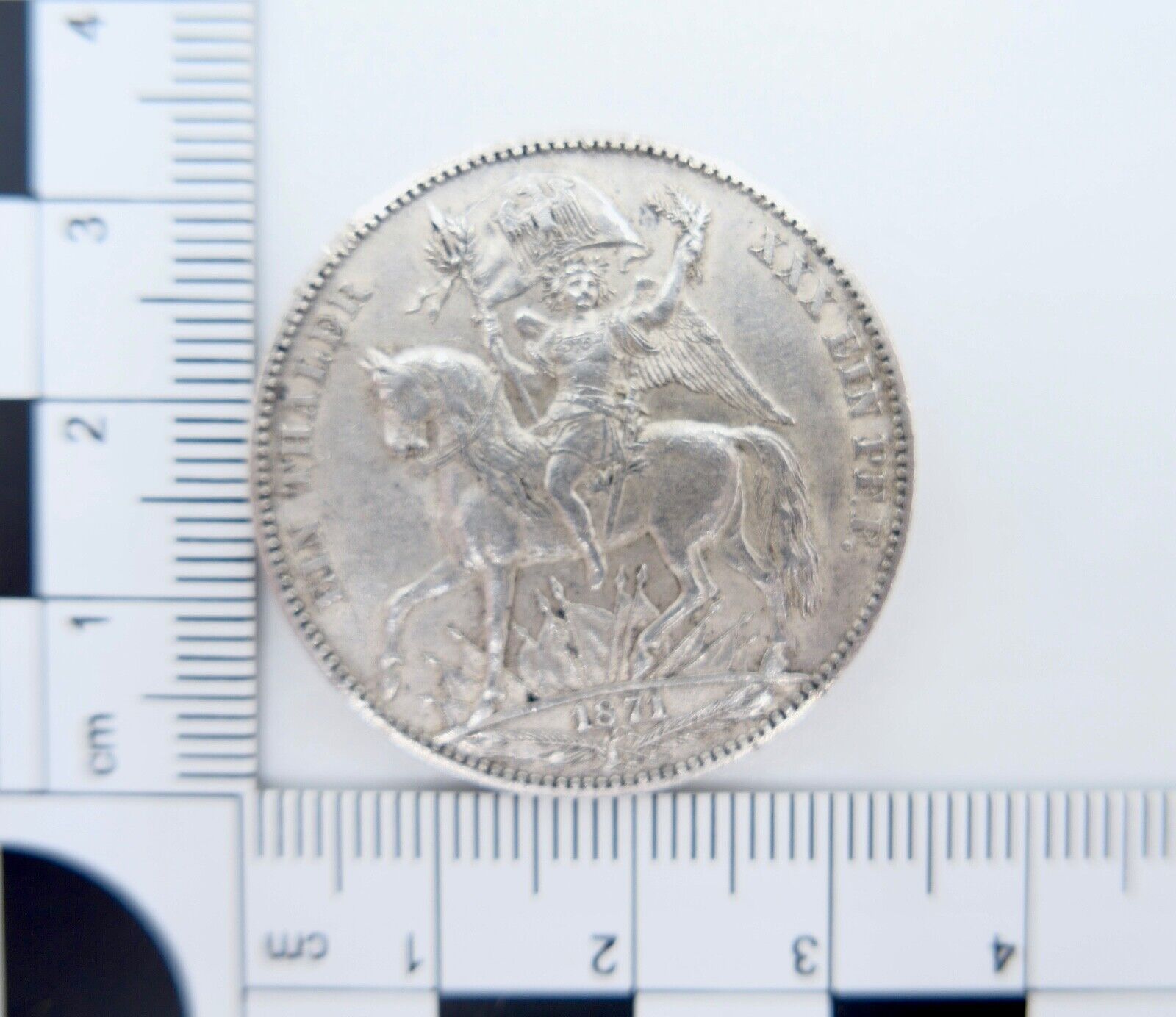 1 Taler Thaler Johann König von Sachsen 1871 B ss-vz Silber - Antikhandel-Stuttgart