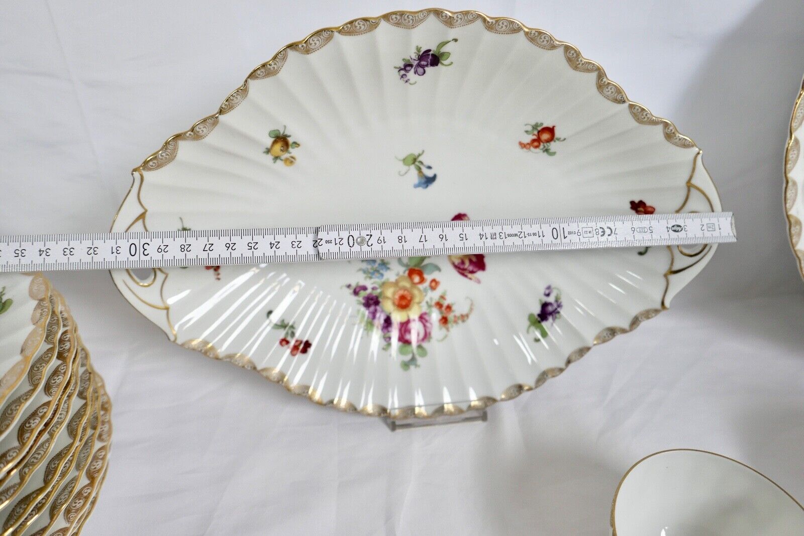 49 Tlg Kaffee Tee Service Württemberg 2188 Porzellan Bauer & Pfeiffer Schorndorf - Antikhandel-Stuttgart