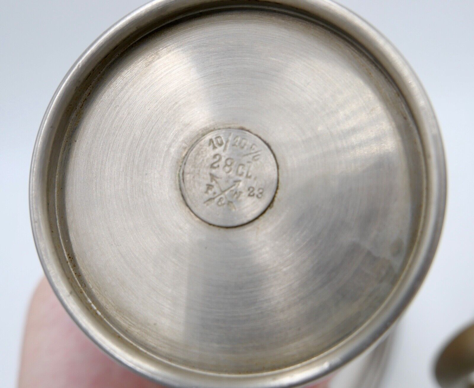 Jugendstil um 1900 Kaffee Tee Service FLEITMANN & WITTE 10/10% Chrom Nickel FW&J - Antikhandel-Stuttgart