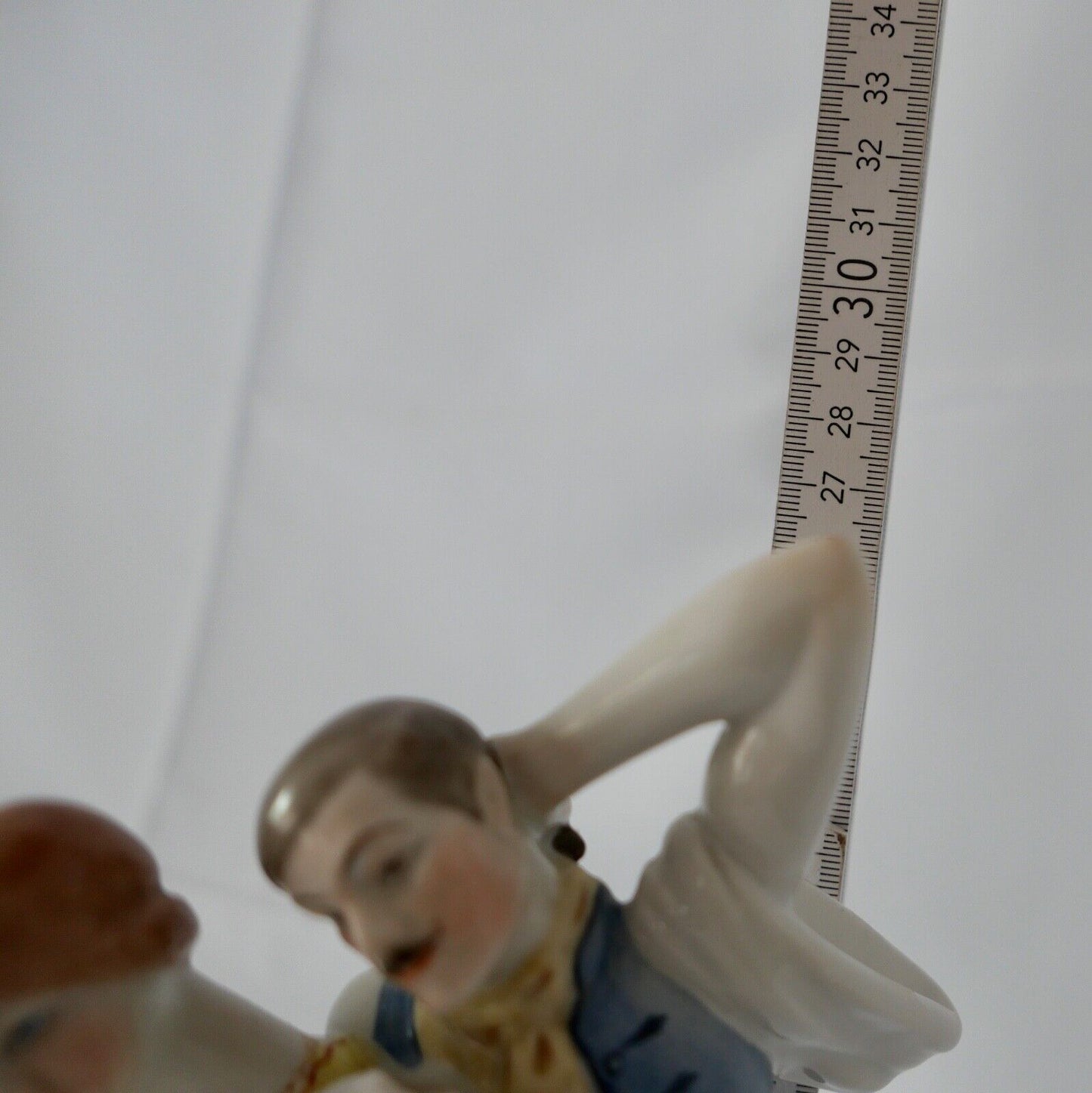 Porzellan Figur Herend Ungarn Paar tanzendes Pärchen Tänzer 27 cm 55/3 - Antikhandel-Stuttgart