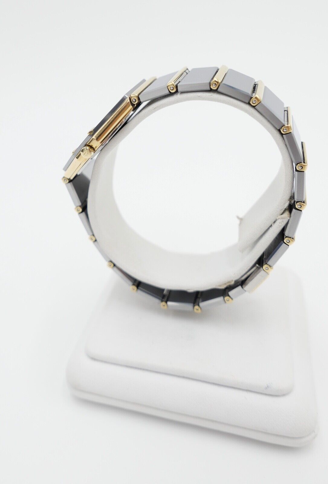 Baume & Mercier 32mm Avant-Garde 5138038 1830 Gold / Wolfram Herren Uhr 18K 80er - Antikhandel-Stuttgart