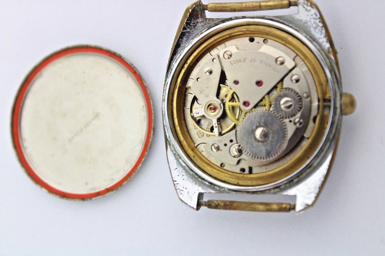 alte " KIENZLE LIFE " Armbanduhr Handaufzug Herren Cl. 21600 / 7425 INT - Antikhandel-Stuttgart