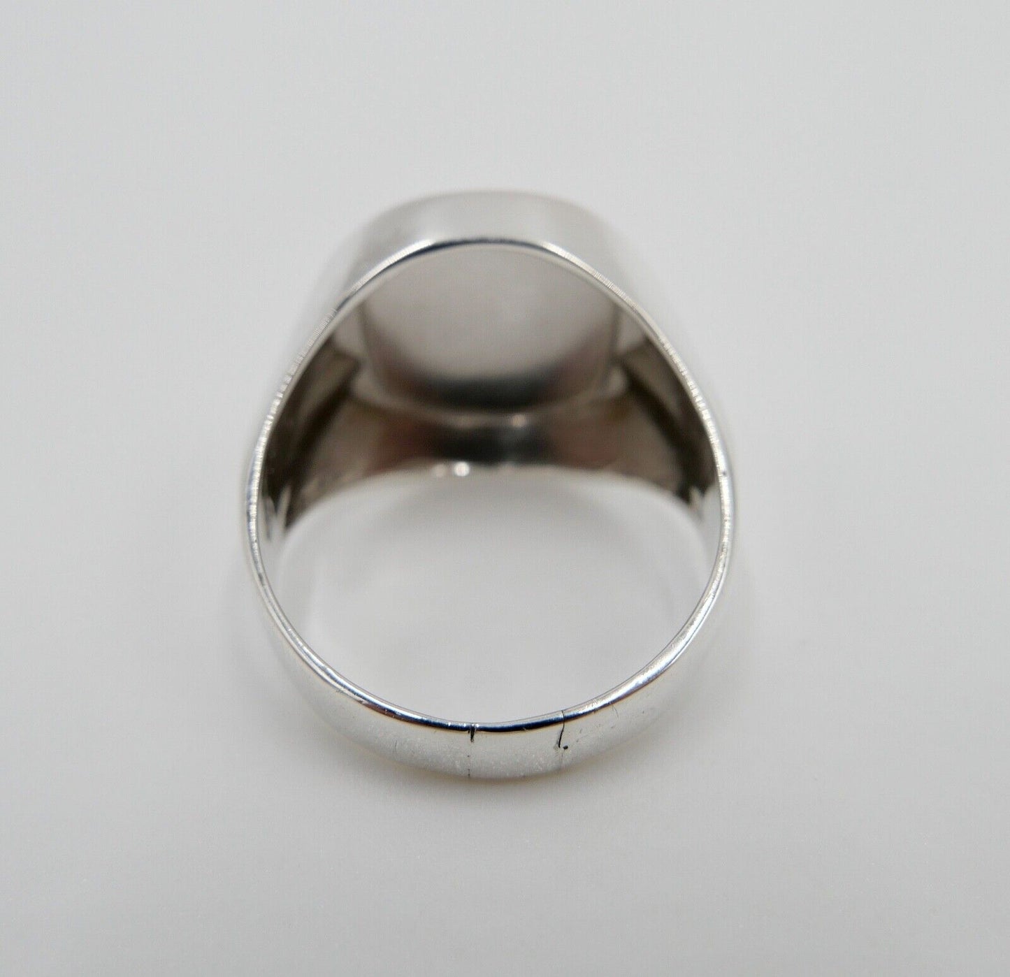 ART DECO Siegelring Monogramm EH Herrenring 835 Ring Silber Gr. 67 GGS - Antikhandel-Stuttgart