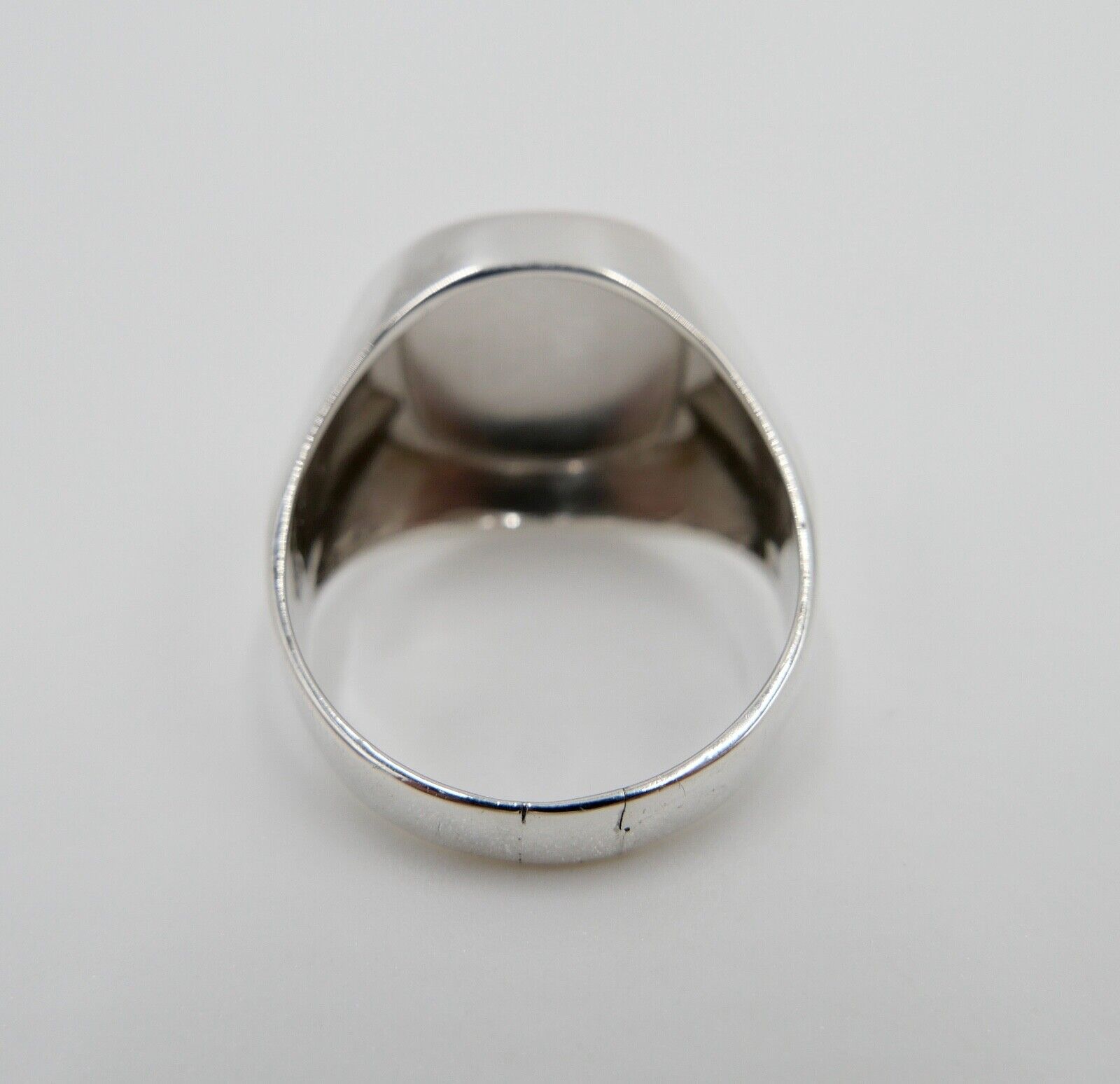 ART DECO Siegelring Monogramm EH Herrenring 835 Ring Silber Gr. 67 GGS - Antikhandel-Stuttgart
