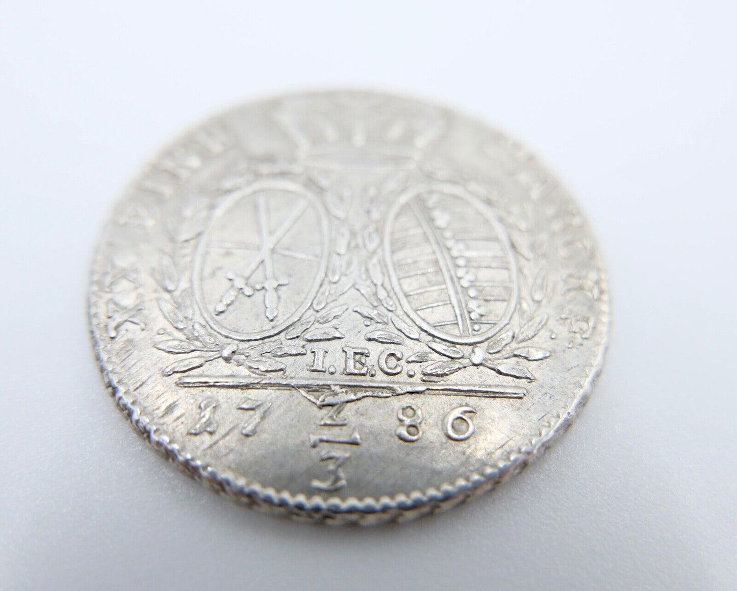 PRÄGEFEHLER 1786 Sachsen Albertinische Linie 2/3 Taler IEC Friedrich August III. - Antikhandel-Stuttgart