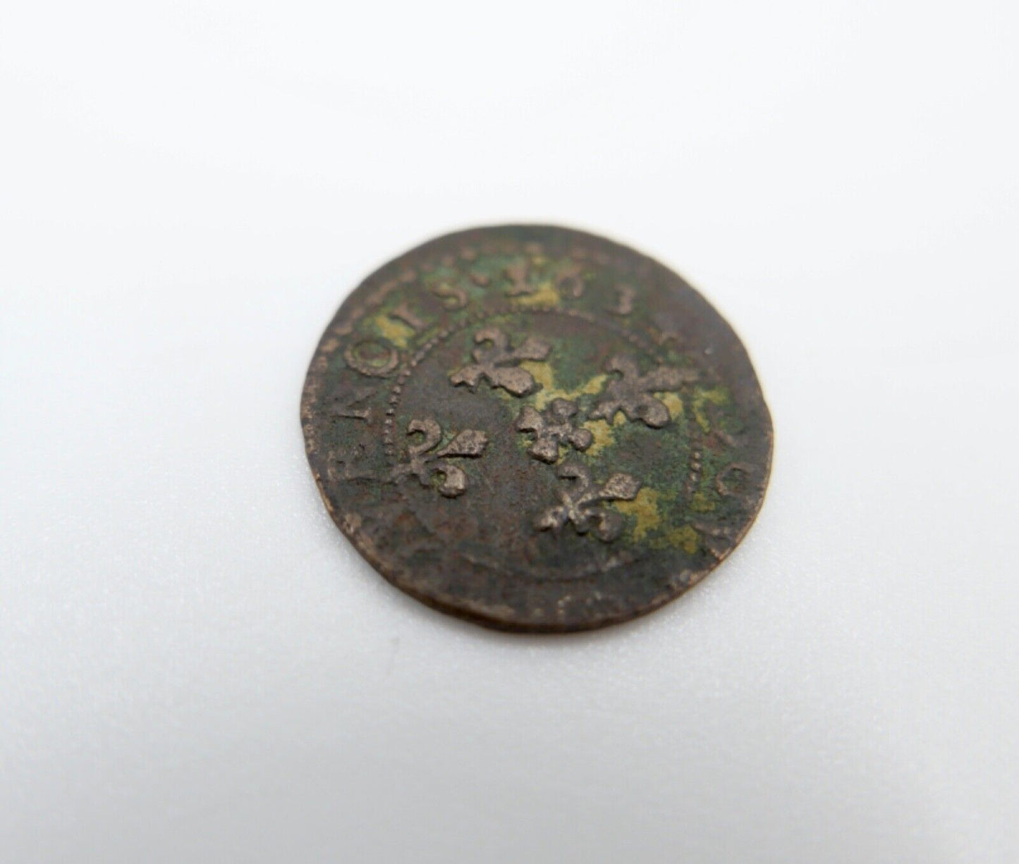 Frankreich CUGNON Double Tournois 1634 Jean-Théodore de Löwenstein - Antikhandel-Stuttgart