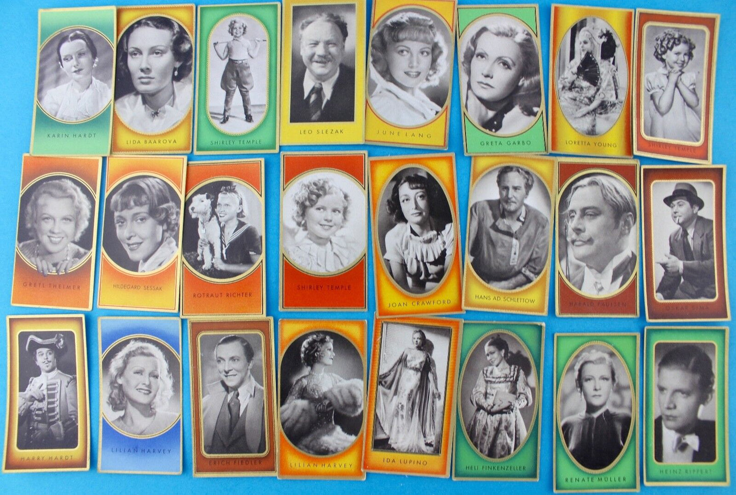 Zuban Sammelbild Bunte Film Bilder Konvolut Sammlung 129 Stück - Antikhandel-Stuttgart