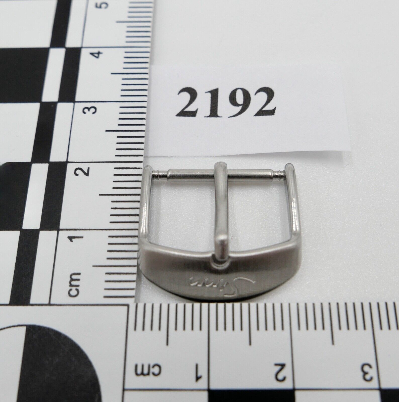 Original SINN Dornschließe EDELSTAHL GEBÜRSTET Armbanduhr 18mm BUCKLE NEU - Antikhandel-Stuttgart