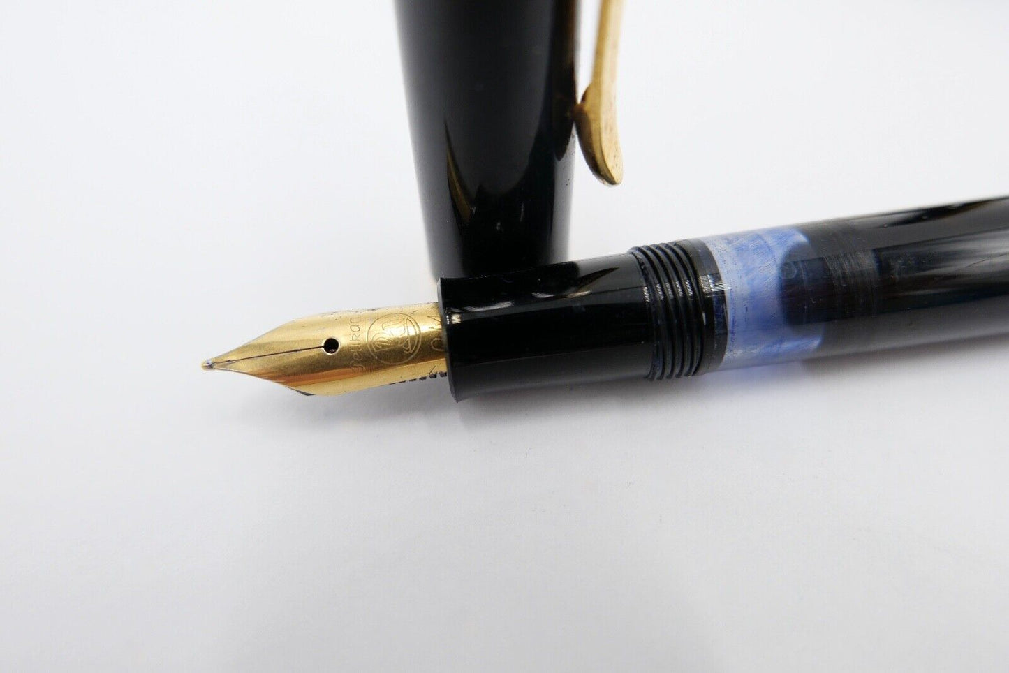 Set PELIKAN Kugelschreiber Kolbenfüller Füller Füllfederhalter Feder OM EF - Antikhandel-Stuttgart