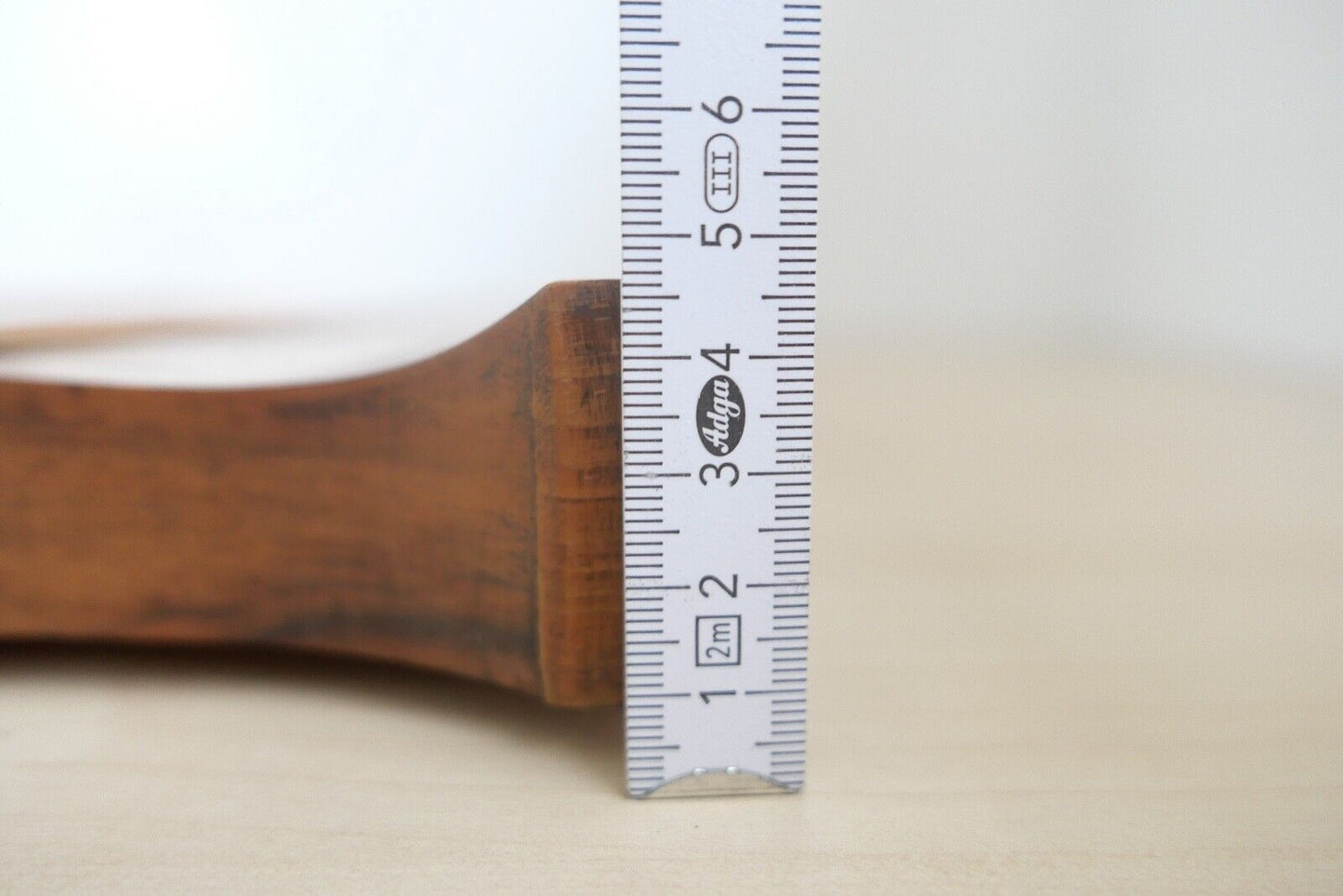 um 1820 / 1830 Biedermeier Spiegel Nussbaum Holz 100x60cm - Antikhandel-Stuttgart