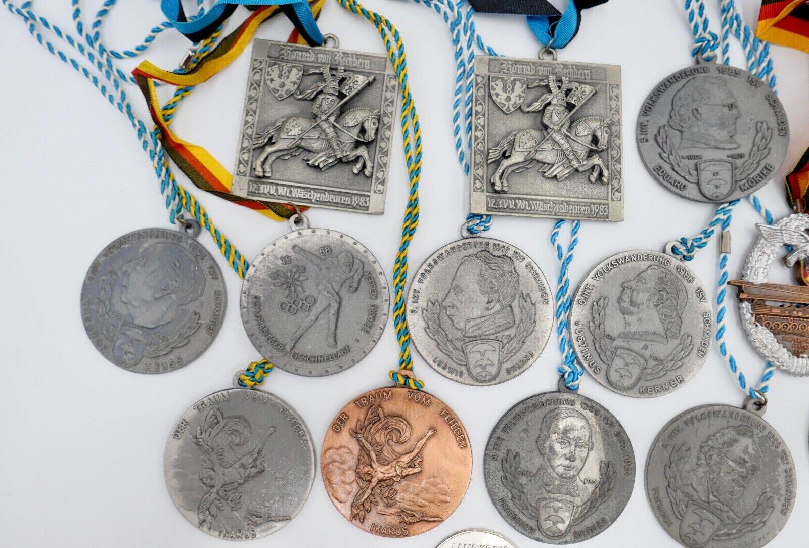 Posten / Konvolut VOLKSWANDERUNG Medaillen WANDER Medaille - Antikhandel-Stuttgart
