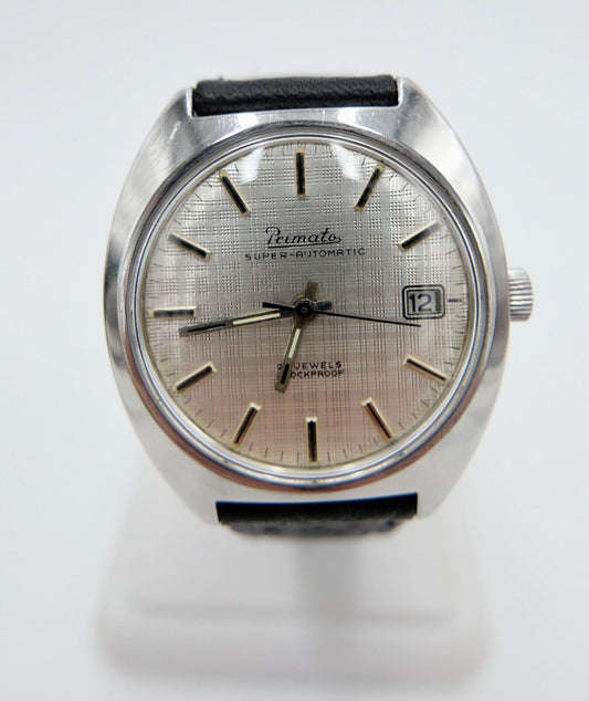 PRIMATO Super Automatic Herren Armbanduhr Cal. INT 7522/2 DuRoWe 70er Jahre - Antikhandel-Stuttgart